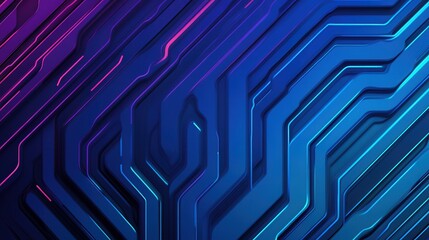 Wall Mural - futuristic minimalist gaming flyer background, featuring sleek abstract digital patterns, emphasizin