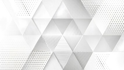 Fototapete - Gray Abstract background illustration with high quality. geometric patterns. Gray Abstract background illustration with high-quality gradient triangle.
