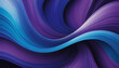 © picpics - Abstract Background Waves of Vibrant Purple Blue Hues Blending Seamlessly.