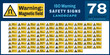 © rizkikijol - 78 set ISO warning safety signs v5 magnetig field_landscape size 1/2 a4,a3,a2,a1