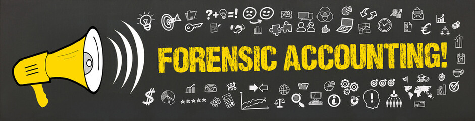 Canvas Print - Forensic Accounting!