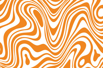 caramel twisted stripes pattern. abstract psychedelic candy colored background. salted caramel sweet
