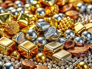 Precious Metal Medley: Platinum, Gold, Silver, and Bronze for Awards, Jewelry, and Investment Purposes