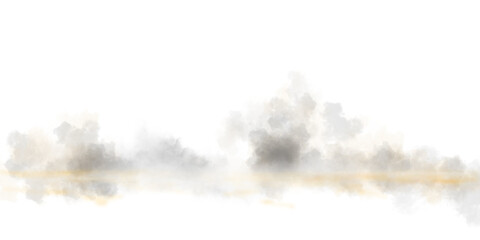 smoke on transparent background