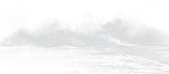 Wall Mural - png mist ground smoke scene.
