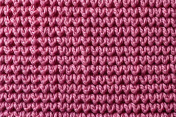 Processed collage of knitted braids cotton yarn texture. Background for banner, backdrop or texture