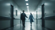 © Dmytriy - Medical staff in a clinic corridor creating a professional environment