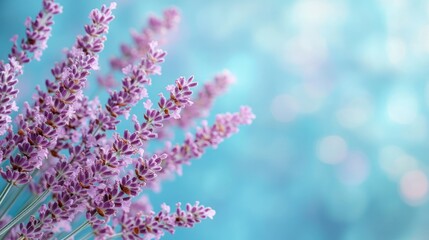 Canvas Print - Purple Lavender Blooms