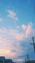 Canvas Print - Sky outdoors nature cloud.