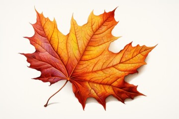 Wall Mural - autumn leaf maple plant tree.
