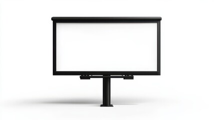 Empty Billboard Vector for Advertising or Promotions Use
