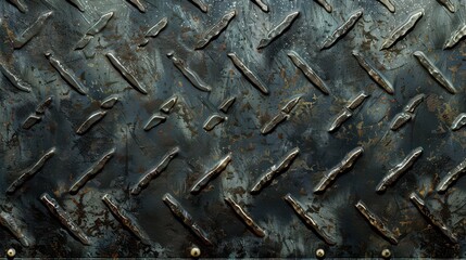 Rugged Grunge Metal Texture for Creative Design Applications