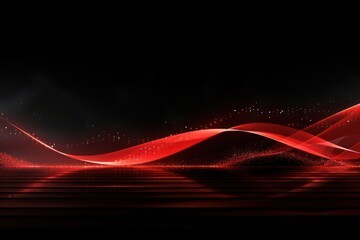 Wall Mural - Technology digital wave backgrounds technology light.