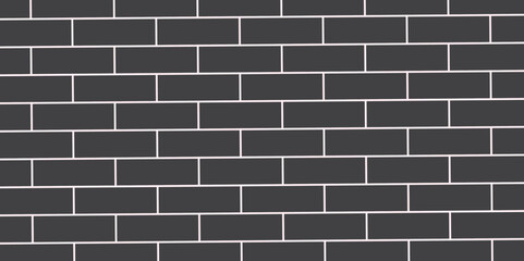 Poster - Abstract Black brick wall background. architecture construction stone block brick wallpaper. seamless building cement concrete wall grunge background.