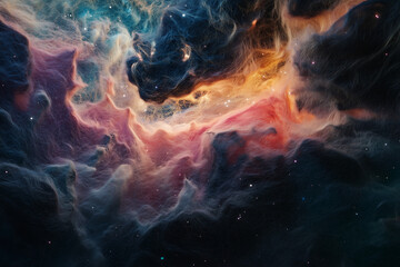 Wall Mural - cosmic space nebula universe astronomy 