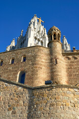 Wall Mural - View of the Church of the Sacred Heart of Jesus