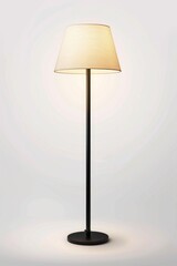 Sticker - A simple table lamp with a white shade, perfect for bedside or desk use