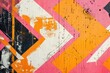© Fotograf - A unique painted wall with a black and white design, perfect for use in interior design or decoration projects