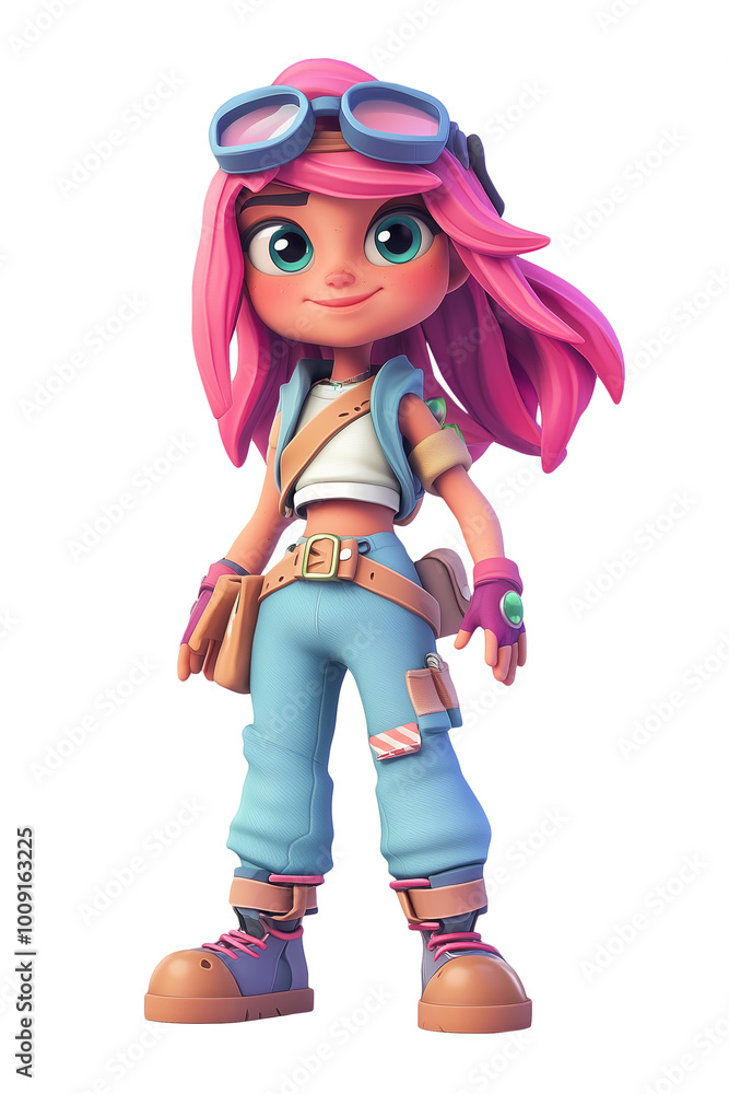 Game character isolated - transparent - ai generated Stock Photo ...