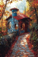 Wall Mural - beautiful places, vivid colors 