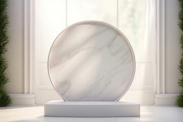 Canvas Print - Marble architecture porcelain furniture.