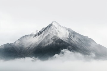 Canvas Print - Mountain mountain outdoors nature.