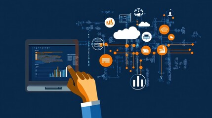 Remote team collaboration, cloud-based tools