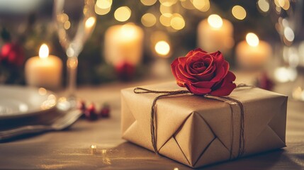 gift of love: a romantic candlelit surprise