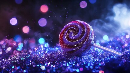 Wall Mural - sensational candy, studio lights