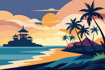 Wall Mural - image for for bali ibeach E.eps