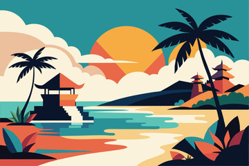 Wall Mural - image for for bali ibeach J.eps