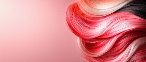 Wall Mural - pink, black, and white with red, white, and black streaks