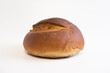 © Sergey - Fresh crispy bread on a white background. Front view