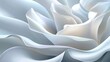 © typepng - 3D fractal rendering of a white abstract geometric flower wallpaper background. Light gray shadow sacred geometry mandala packaging or display backdrop. Conceptual rendering of technology or luxury.