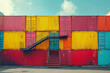© Outsiderzone - Captivating Images of the Shipping Container Sector: A Visual Journey through Vibrant Industry Scenes