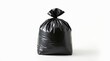 © Tayyip - Black garbage bag on white background