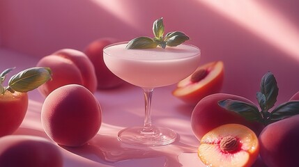 Sticker -   A drink with a garnish