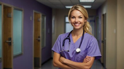 portrait of a female doctor