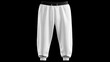 © Nicholas - White Athletic Pants isolated on Transparent Background PNG