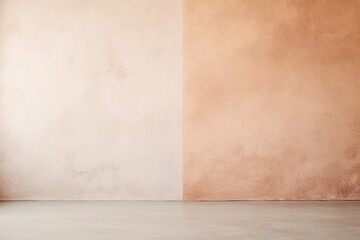 Wall Mural - Earth tone pastel wall architecture backgrounds flooring.