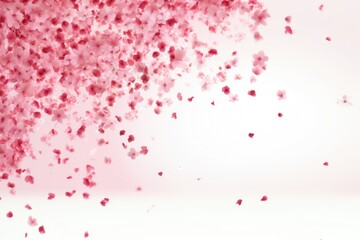 Sticker - Small particles floating flower backgrounds blossom.