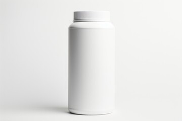 Poster - Can cylinder bottle white.