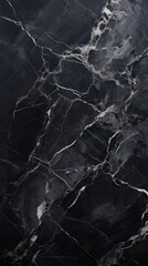 Canvas Print - Marble pattern black backgrounds monochrome.