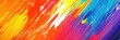 © PinkiePie - A rainbow colored brushstroke texture, with bold and uneven strokes creating an artistic effect