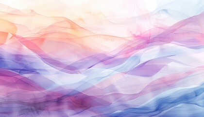 Wall Mural - Abstract vivid colorful wave flowing express dreamy texture. Seamless texture vividness pastel swirling convey sense of gentle and soft emotion scene perfect for effect and graphic design. AIG61.