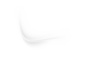 Aufkleber - Abstract white gradient wave on transparent background. Dynamic white gradient wave design element.
