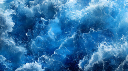 Abstract Blue Water Texture