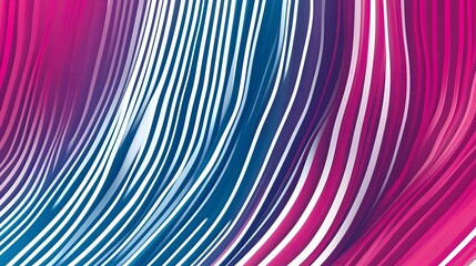 Poster - Abstract Background with Curved Lines and Gradient Colors