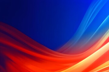 Wall Mural - Abstract Red Orange Yellow Blue Background