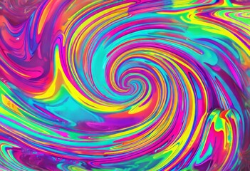 psychedelic swirl a colorful psychedelic rendering of the powder